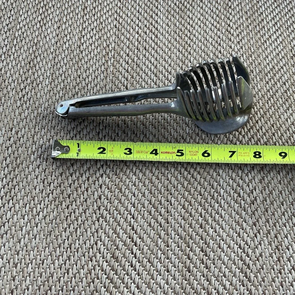 Tomato Egg Holder Slice Tomatoes Onions Lemons Limes Guide Cutter Vintage